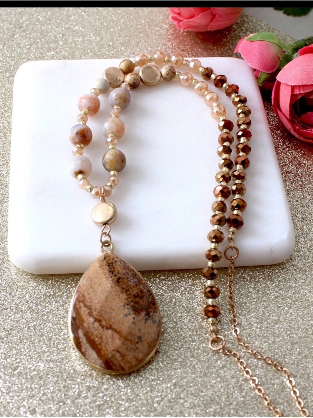 Dear Danielle Jewelry Long Necklace NWT